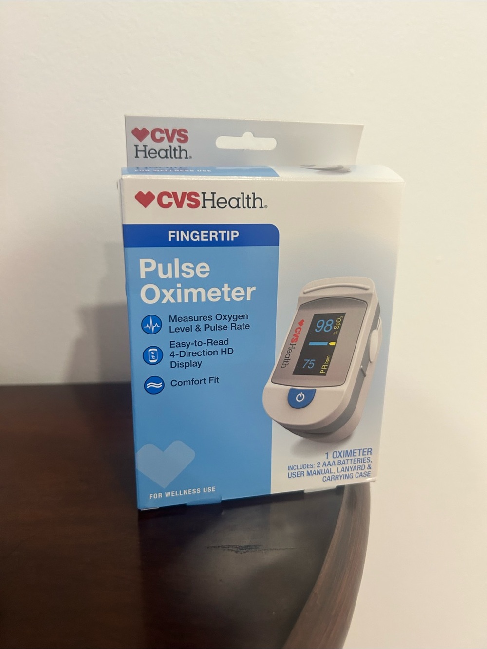 CVS Health Fingertip Pulse Oximeter - Open Box / New & Unused